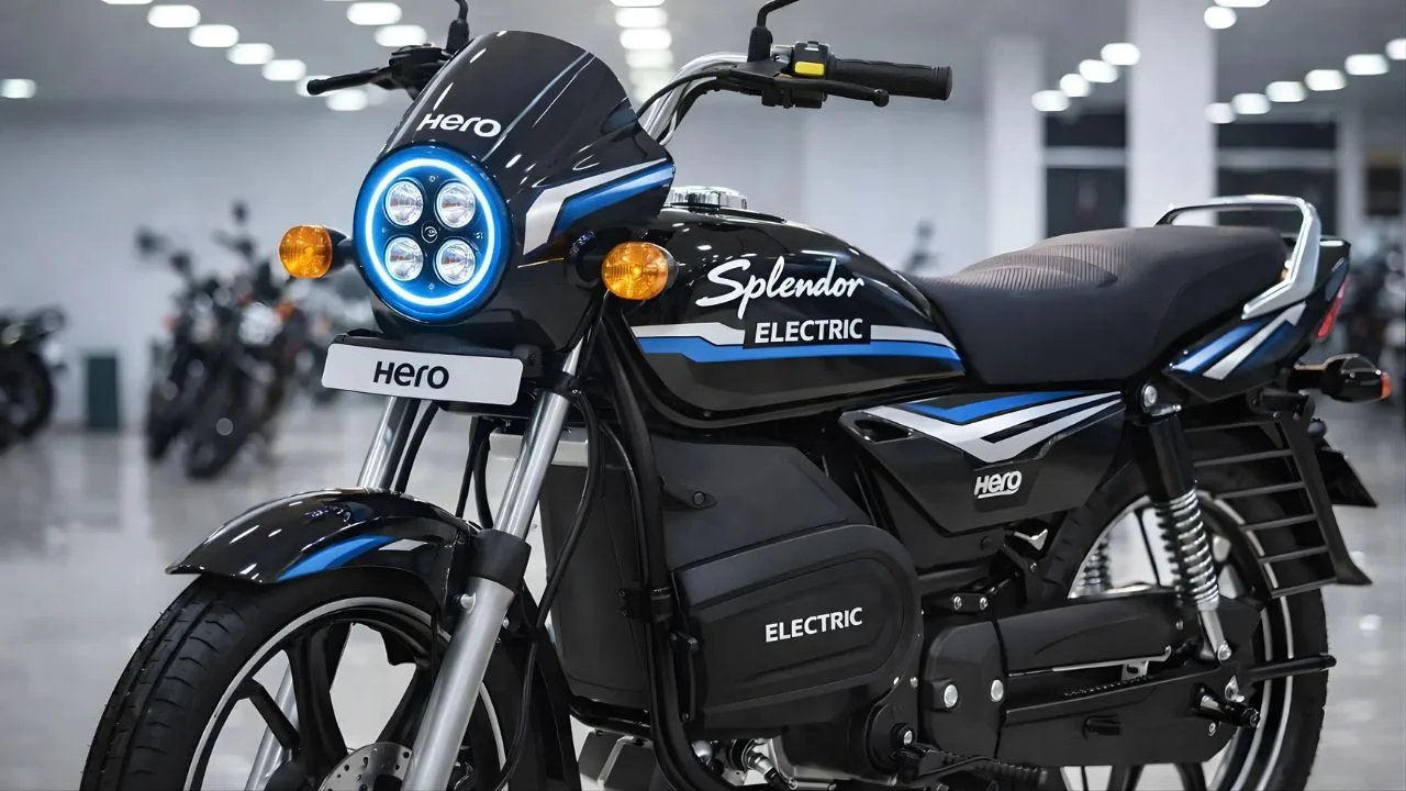 Hero Splendor Electric Launch: 160km Range, Battery, Features and Just ₹20,550