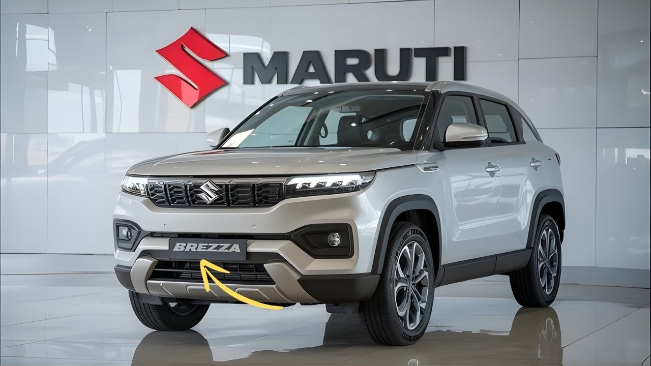 Maruti Suzuki Brezza – Dhakad interior features SUV with 360 degree camera, price is ₹9 Lakhs